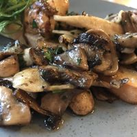 Garlic mushrooms  at Sorella Sorella in Gateshead