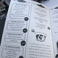 Menu page 1 at Le Cul de Poule in Avignon