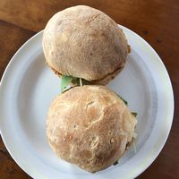 Vegan rolls at Dirty Records Bar in Gothenburg