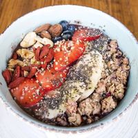 Acai smoothie bowl at Manuka - Plaza del Mar in Marbella