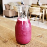 berry and acai smoothie with beats and coconut  at Manuka - Plaza del Mar in Marbella