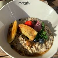 Quinoa porridge  at Manuka - Plaza del Mar in Marbella