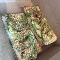 Avocado Toast  at Cafe Red in Seattle