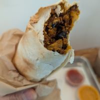 Burrito at Cafe Red in Seattle