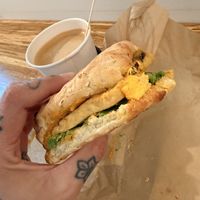 Bacon sandwich   at Cafe Red in Seattle