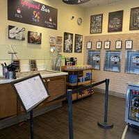 Inside at Cruz Creamery in Santa Cruz