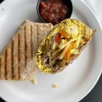Vegan breakfast burrito!   at Zola's Cafe in Auburn
