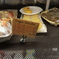 vegan quiche at Zola's Cafe in Auburn