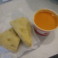 Really good vegan soup at Zola's Cafe in Auburn