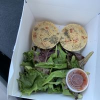 Vegan quiche ~ loved it at Zola's Cafe in Auburn