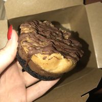 Vegan peanut butter chocolate cheesecake  at Zola's Cafe in Auburn