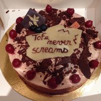 My idea for the messagebut you can choose of course at la Véganille in Villeurbanne