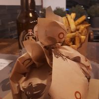 Burger vegan at Yabio - Rue du Garet in Lyon