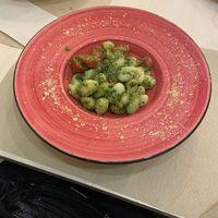 Pesto gnocchi  at Veggie Penguin in Tenerife