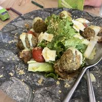 Falafel salad 🥗   at Veggie Penguin in Tenerife