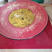 Risotto at Veggie Penguin in Tenerife