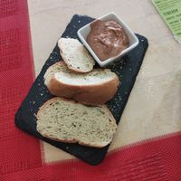 Dip del menú at Veggie Penguin in Tenerife