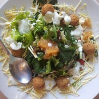 King's salad at Veggie Penguin in Tenerife