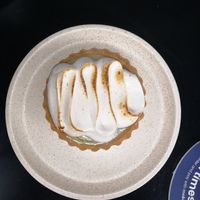 Lemon mirangue tart at Shift Eatery in Surry Hills