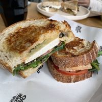 tofu sammy  at Shift Eatery in Surry Hills
