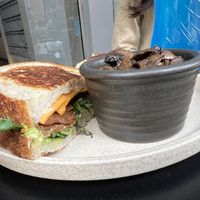 Join the club with mushrooms on the side  at Shift Eatery in Surry Hills