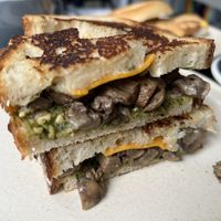 My Shroom Toastie  at Shift Eatery in Surry Hills