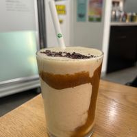 Banana Salted Caramel Smoothie - pretty good at Shift Eatery in Surry Hills