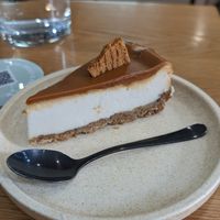 Biscoff Cheesecake, $9 at Shift Eatery in Surry Hills
