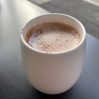 Mörk hot chocolate with oat milk (default)  at Shift Eatery in Surry Hills