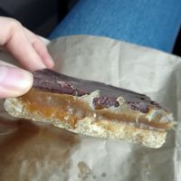 Caramel slice at Shift Eatery in Surry Hills