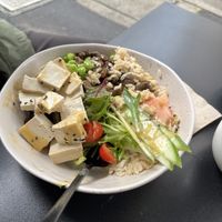 Poke bowl  at Shift Eatery in Surry Hills
