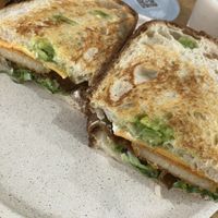 Club sammich  at Shift Eatery in Surry Hills