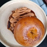 Bagel at Shift Eatery in Surry Hills