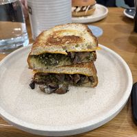 Mushroom Toastie  at Shift Eatery in Surry Hills