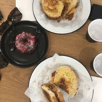 Toasties and a sweet treat at Shift Eatery in Surry Hills