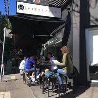 Outdoor seating in the shade or sunshine... at Shift Eatery in Surry Hills