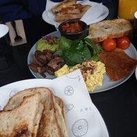 Big Breakfast / Cheese Toastie at Shift Eatery in Surry Hills