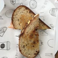 Cheesy toastie at Shift Eatery in Surry Hills