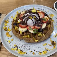Chai Waffle (no extras) at Shift Eatery in Surry Hills
