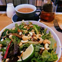 Thai beef salad, so good, so full of flavour!  at Shift Eatery in Surry Hills