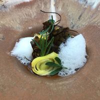 Vegan menu at Librije in Zwolle