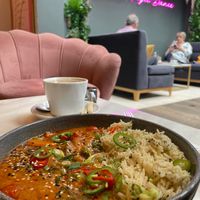 Thai red curry  at The Taproom in St Ives