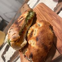 The cancelled Calzone! at Federalist Public House in Sacramento