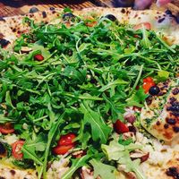 Vegan pizza at Federalist Public House in Sacramento