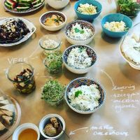 sunday brunch at Big Book Cafe in Warsaw