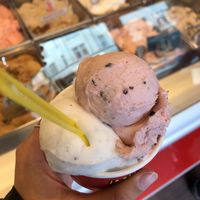 Mint & lime and amarena chocolate at Paradis in Aarhus