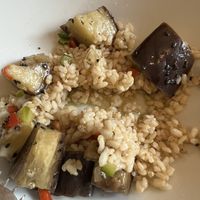 Arroz con berenjenas   at Kuki's in Viella