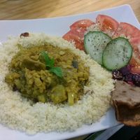 dhal al estilo indio con cuscus! at Kuki's in Viella