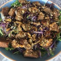 Ensalada at Kuki's in Viella