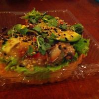 Vegan Sushi pizza, it was their first try so it's not on the menu but ask them for it!  at Lotus in Deux-montagnes